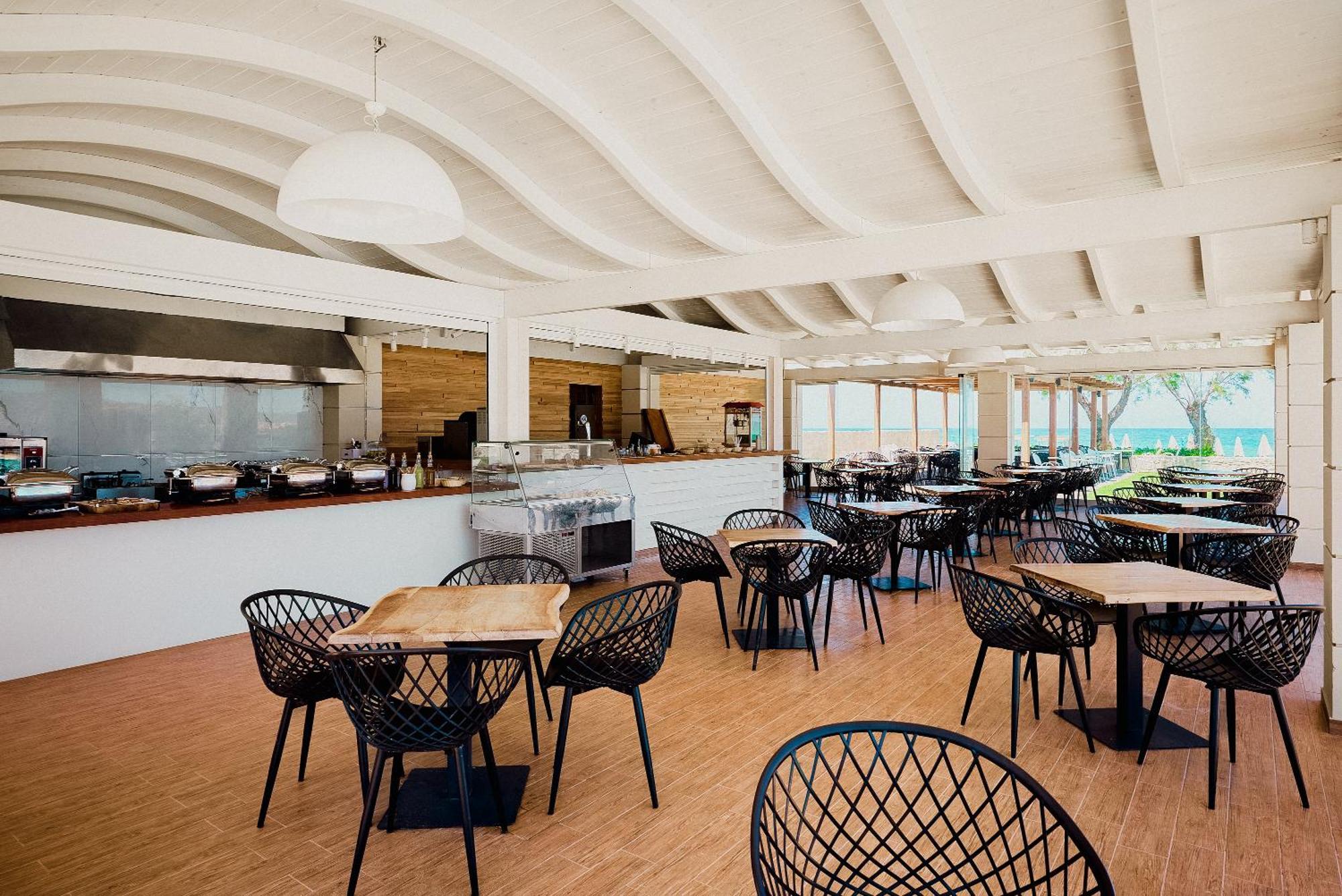 Malia Bay Beach Hotel & Bungalows Exterior foto